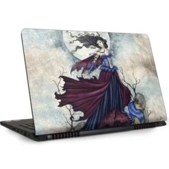 Amy Brown The Moon Is Calling Fairy And Dragon Dell Inspiron Skin