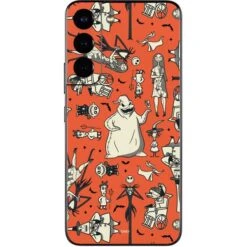 Disney The Nightmare Before Christmas Character Pattern Print Galaxy S22 Skin