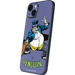 DC Comics Batman Classic Art Pose IPhone 14 Plus Skin -Skinit Store the penguin portrait iphone 14 plus skin 1662574886 SKNDCPORT09IPH14M PR 02