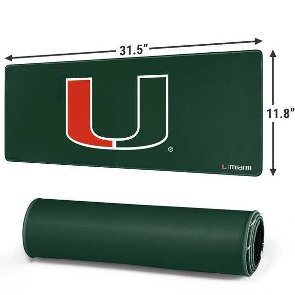 University Of Miami The U Gaming Mouse Pad 5 University Of Miami The U Gaming Mouse Pad - Image 3