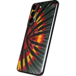 Liquid Blue Tie Dye - Rasta Galaxy S22 Skin -Skinit Store tie dye rasta galaxy s22 skin 1646266139 SKNLBTIDY01GLXY22 PR 02