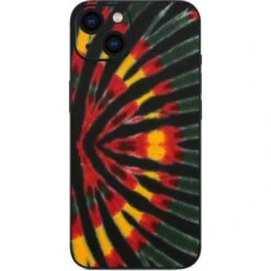 Liquid Blue Tie Dye - Rasta IPhone 14 Plus Skin