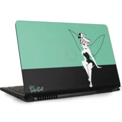 Disney Tinker Bell Color Block Dell Inspiron Skin