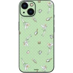 Disney Tinker Bell Trinkets Pattern IPhone 15 Skin