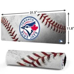 MLB Toronto Blue Jays Game Ball Gaming Mouse Pad -Skinit Store toronto blue jays game ball large gaming mouse pad 1678312955 MSPMLBTBJ02GAMGLG PR 02