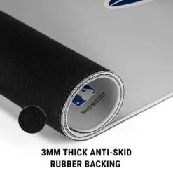 MLB Toronto Blue Jays Jersey Home Gaming Mouse Pad -Skinit Store toronto blue jays jersey home extra large gaming mouse pad 1680093231 MSPMLBTBJ01GAMGXL PR 04