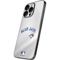 MLB Toronto Blue Jays Jersey Home IPhone 14 Pro Max Skin -Skinit Store toronto blue jays jersey home iphone 14 pro max skin 1680007664 SKNMLBTBJ01IP14PM PR 02