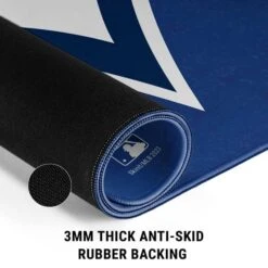 MLB Toronto Blue Jays Solid Distressed Gaming Mouse Pad -Skinit Store toronto blue jays solid distressed extra large gaming mouse pad 1678437516 MSPMLBTBJ15GAMGXL PR 04