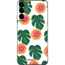 Bouffants And Broken Hearts Tropical Leaves And Citrus Galaxy S22 Plus Skin