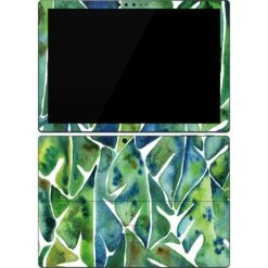Cat Coq Tropical Leaves Surface Pro 7 Skin