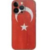 Turkish Flag Distressed IPhone 15 Pro Skin
