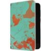 Turquoise And Orange Marble Surface Duo Skin