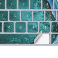 Turquoise Watercolor Geode Magic Keyboard Skin -Skinit Store turquoise watercolor geode magic keyboard skin 1616706999 SKNGEODWT01AMKBDX PR 04