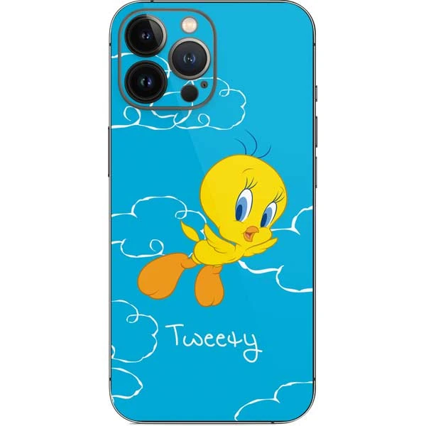 Looney Tunes Tweety Bird Flying IPhone 15 Pro Max Skin 3 Looney Tunes Tweety Bird Flying IPhone 15 Pro Max Skin