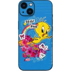 Looney Tunes Tweety Bird Wild And Free IPhone 15 Skin