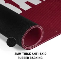 University Of Alabama Maroon Jersey Gaming Mouse Pad -Skinit Store university of alabama maroon jersey extra large gaming mouse pad 1730753512 MSPCLGJSY01GAMGXL PR 04