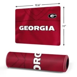 University Of Georgia Red Jersey Gaming Mouse Pad