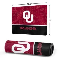 University Of Oklahoma Split Jersey Gaming Mouse Pad