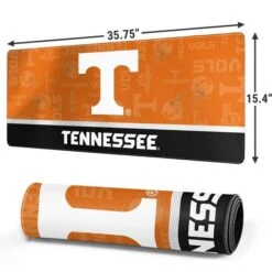 University Of Tennessee Split Jersey Gaming Mouse Pad -Skinit Store university of tennessee split jersey extra large gaming mouse pad 1732222884 MSPCOLALT14GAMGXL PR 02