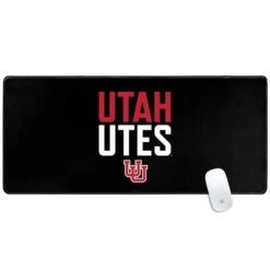 University Of Utah Interlocking U Gaming Mouse Pad