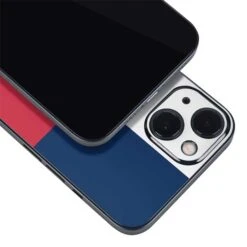 USA Flag Color Block IPhone 15 Skin -Skinit Store usa flag color block iphone 15 skin 1694705132 SKNUSAFLG02IPHN15 PR 04