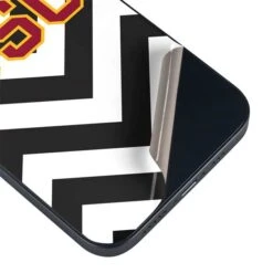 University Of Southern California USC Chevron IPhone 15 Skin -Skinit Store usc chevron iphone 15 skin 1692665904 SKNUSCTRJ01IPHN15 PR 03