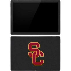 University Of Southern California USC Dark Grey Logo Google Pixel Slate Skin