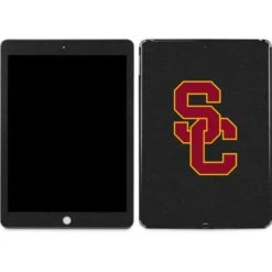 University Of Southern California USC Dark Grey Logo Apple IPad Skin