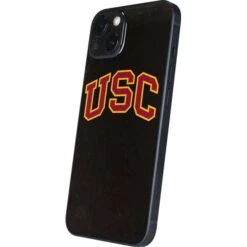 University Of Southern California USC Logo Black Distressed IPhone 15 Skin -Skinit Store usc logo black distressed iphone 15 skin 1692665906 SKNUSCTRJ13IPHN15 PR 02