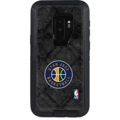 NBA Utah Jazz Black Rust Otterbox Defender Galaxy Skin