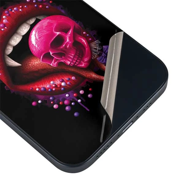 Vampire Skull Lollypop By Sarah Richter IPhone 15 Skin 8 Vampire Skull Lollypop By Sarah Richter IPhone 15 Skin - Image 6