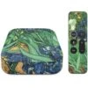 Vincent Van Gogh Irises Apple TV Skin -Skinit Store van gogh irises apple tv 4k 2017 skin 1507159955 SKNBRGVNG04APTV4K PR 01
