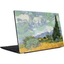 Vincent Van Gogh Wheatfield With Cypresses Dell Vostro Skin