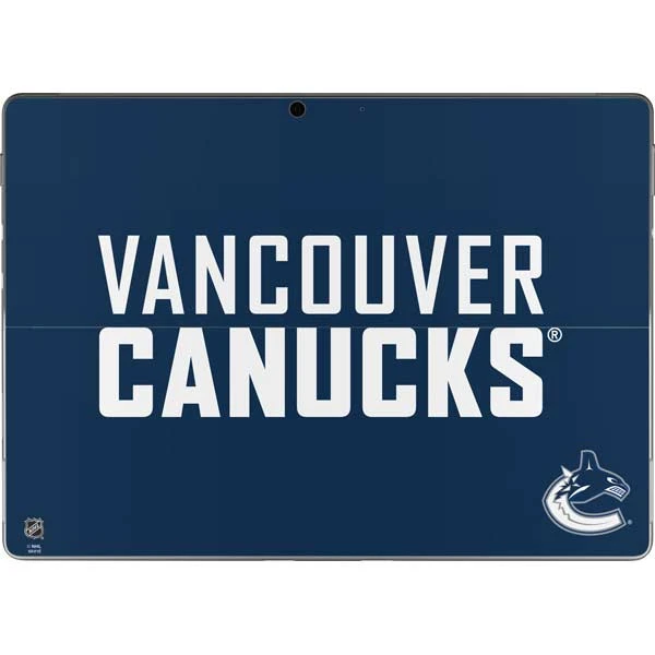 NHL Vancouver Canucks Solid Background Surface Pro 9 Skin 3 NHL Vancouver Canucks Solid Background Surface Pro 9 Skin