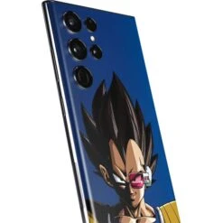 Dragon Ball Z Vegeta Portrait Galaxy S22 Ultra Skin -Skinit Store vegeta portrait galaxy s22 ultra skin 1736889060 SKNDRGNBZ17GLX22U PR 03