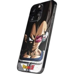Dragon Ball Z Vegeta Portrait IPhone 15 Pro Max Skin -Skinit Store vegeta portrait iphone 15 pro max skin 1700501063 SKNDRGNBZ17IP15PM PR 02