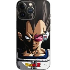 Dragon Ball Z Vegeta Portrait IPhone 15 Pro Skin