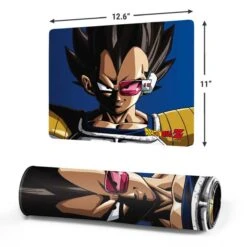Dragon Ball Z Vegeta Portrait Gaming Mouse Pad