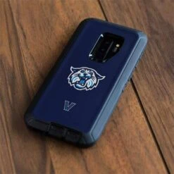 Villanova University V Initial Otterbox Defender Galaxy Skin -Skinit Store villanova v initial otterbox defender galaxy s9 plus skin 1737510256 SKNVILLAN08OBS9PD PR 04