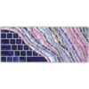 Violet Watercolor Geode Magic Keyboard Skin