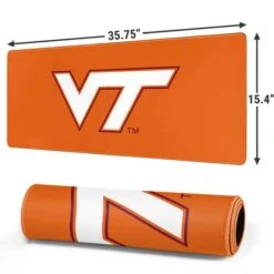 Virginia Tech University Orange Gaming Mouse Pad -Skinit Store virginia tech orange extra large gaming mouse pad 1712765187 MSPVRGTCH03GAMGXL PR 02