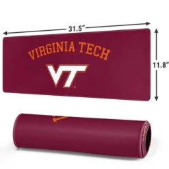Virginia Tech University VT Gaming Mouse Pad -Skinit Store virginia tech vt large gaming mouse pad 1712765187 MSPVRGTCH01GAMGLG PR 02