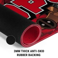 Marvel Deadpool Wade Wilson Gaming Mouse Pad -Skinit Store wade wilson extra large gaming mouse pad 1747939574 MSPMRVDPL05GAMGXL PR 04