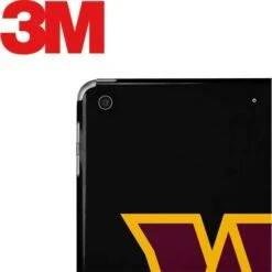 NFL Washington Commanders Black Background Apple IPad Skin -Skinit Store washington commanders black background ipad 9.7in 2018 skin 1646858688 SKNWSHCMM10IP9718 PR 03
