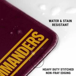 NFL Washington Commanders Distressed Gaming Mouse Pad -Skinit Store washington commanders textured extra large gaming mouse pad 1655246155 MSPWSHCMM04GAMGXL PR 03