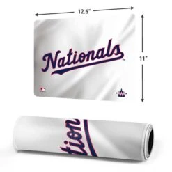 MLB Washington Nationals Home Jersey Gaming Mouse Pad