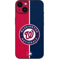 MLB Washington Nationals Split IPhone 14 Plus Skin
