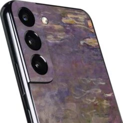 Claude Monet Water Lilies Galaxy S22 Skin -Skinit Store water lilies by claude monet galaxy s22 skin 1646266143 SKNBRIDGE02GLXY22 PR 03