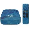 RealTree WAV3 Blue Camo Apple TV Skin -Skinit Store wav3 blue camo apple tv 4k skin 1699394323 SKNRELTRE04APTV4K PR 01