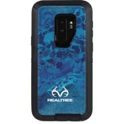 RealTree WAV3 Blue Camo Otterbox Defender Galaxy Skin